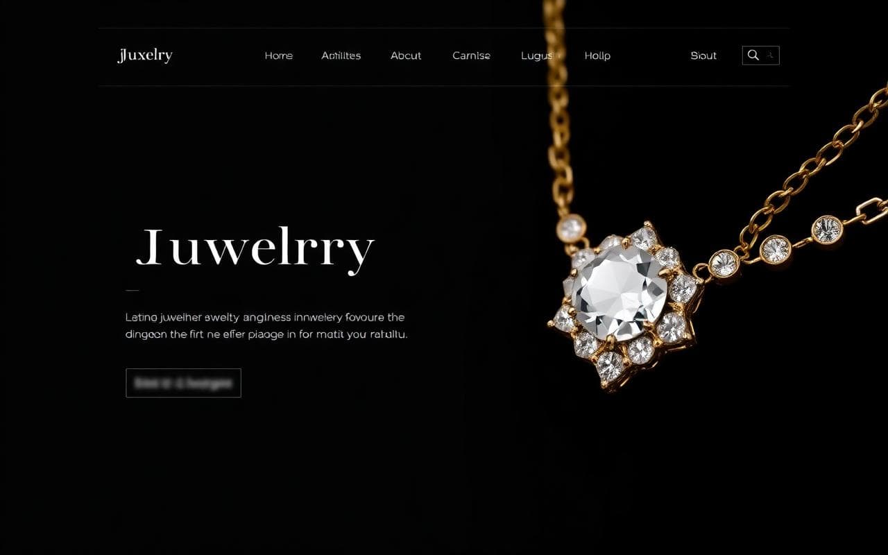 Orvian Jewels website preview